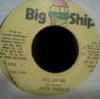 7inch Record JACK RADICS  All Of Me MSC3190 Big Ship 1992 Jamaica Reggae Ska  Dub Used