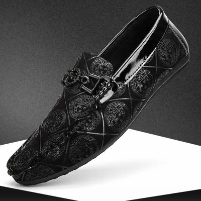 Summer Men's Loafers PU Leather Mens Casual Shoes Lightweight Soft Men Walking Shoes Slip-on Male Leisure Shoes Chaussure Hommes