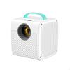 Portable Mini Projectors with Handle Small Cube Display Device for Movie Nights, Bedroom, Dorm Rooms