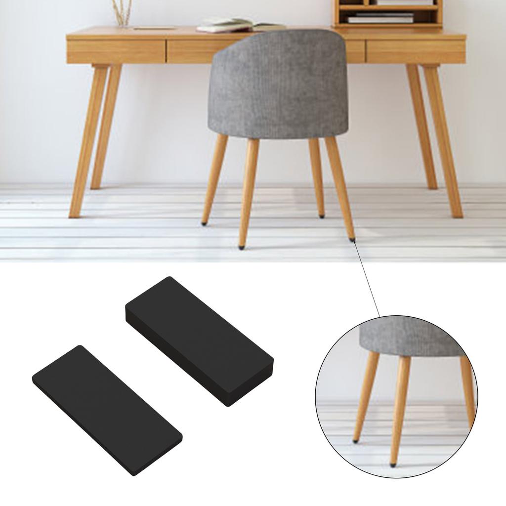 20Pcs Furniture Wall Protectors EVA Foam Headboard Stoppers Black Headboard Bumper Bed Stoppers Easy To Install