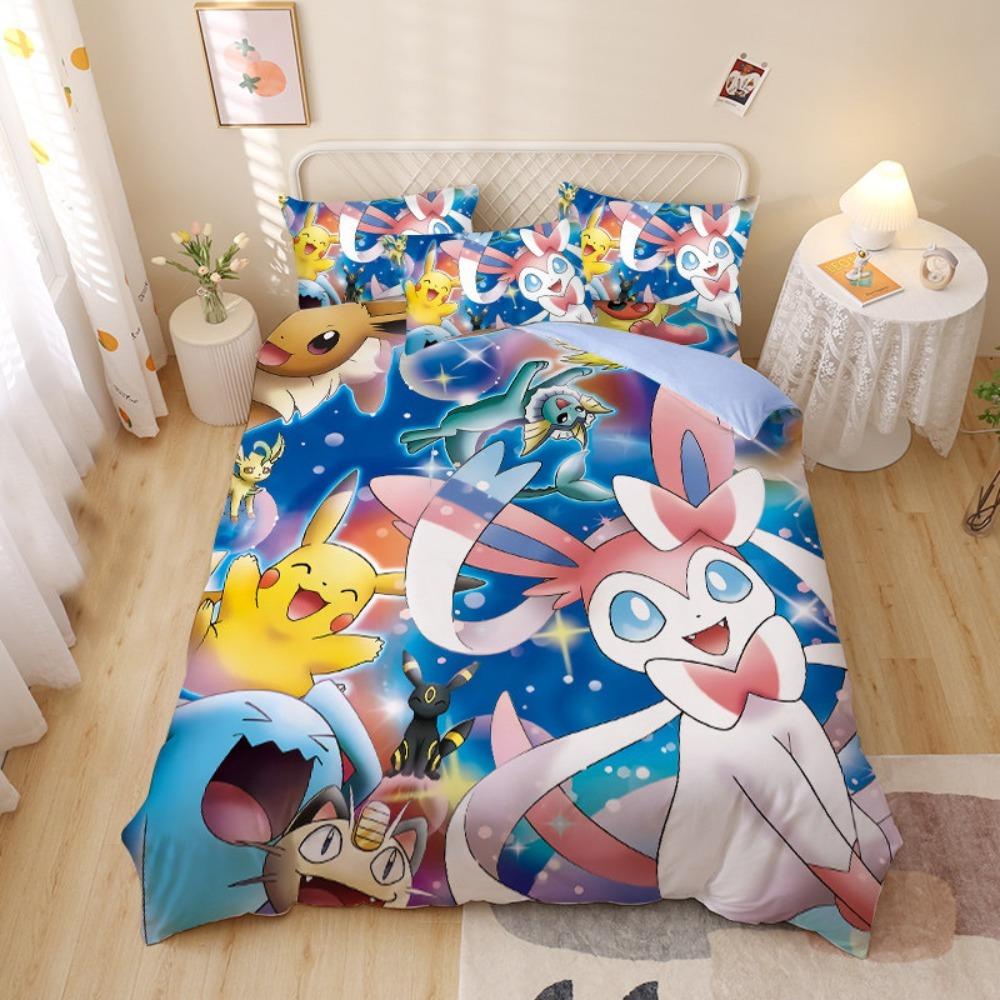 

Постельное белье с принтом Эльф питомца Пододеяльник Наволочка Постельное белье Мальчик Девочка Украшение спальни Детский подарок Односпальное Двуспальное Большой размер Пододеяльник на молнии 90x200cm хаки