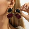 Ingemark Vintage Irregular Resin Acrylic Water Drop Pendant Earrings Women Trendy Creative Geometry Party Jewelry Gift 2026 New