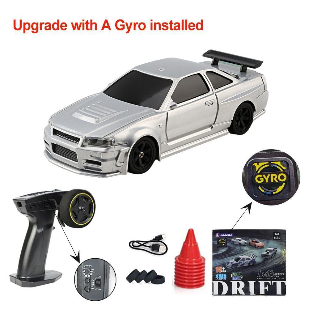2025 Best-seller 1:64 1:43 Drift Remote Control Car, Four-wheel Remote Control Car, Full-scale Desktop Racing Toy, Children Gift