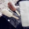 100PCS Plastic Ice Cream Bags Transparent Popsicle Bags Fridge Ice Bag