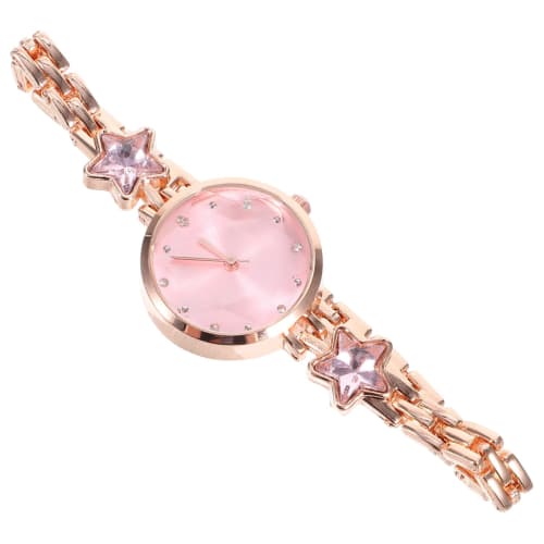 LIFKOME Women's Watch with Star Diamond Bracelet, Waterproof Quartz Watch, Delicate Wrist Decoration, Fashion Watch for Women