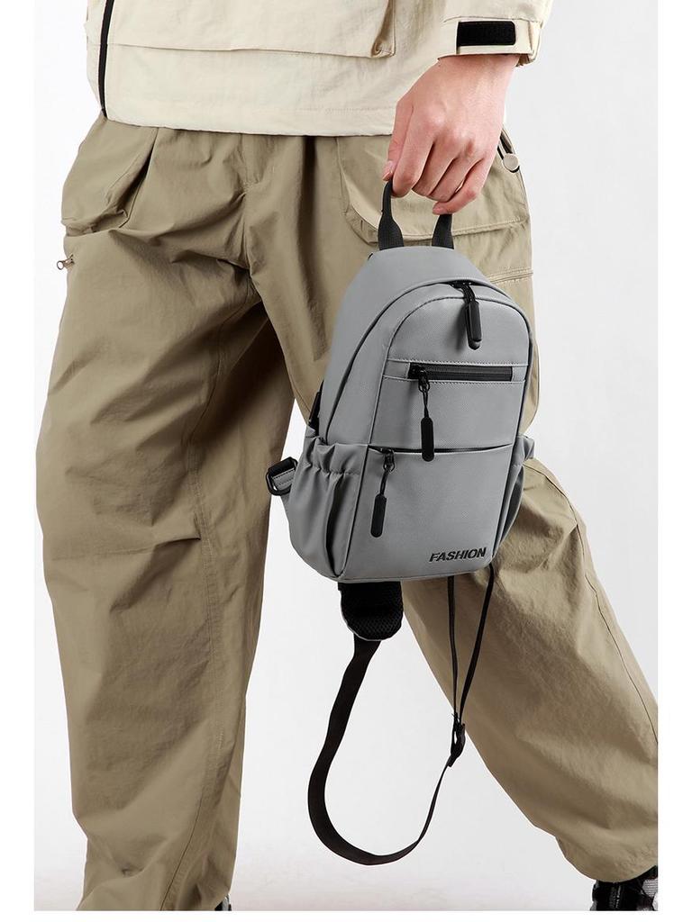 Men's Multi-Compartment Crossbody Bag: Outdoor Sports & Business Commute Handbag