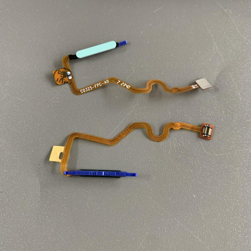 For Infinix Hot 40 40i Pro X6525 X6838 KJ5 KI5 Fingerprint Sensor Home Button Menu Touch ID Scanner Ribbon Connector Flex Cable