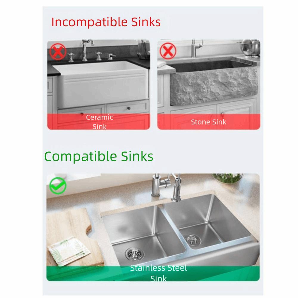 Multi-functional Drain Rack Easy To Install Scrubber Hanger NEW Sponge Holder  Kitchen