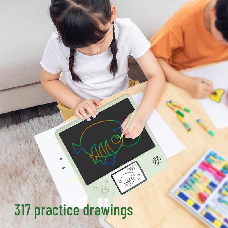 Newman A3 Dual-Screen Kids Learning Tablet with Drawing Board