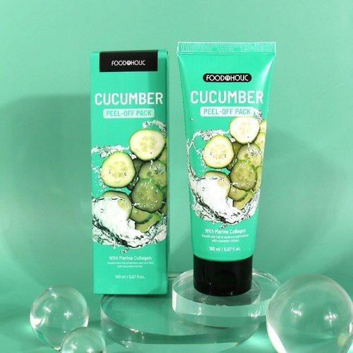 FoodaHolic (2ea) FoodaHolic Kollagen Peel-Off Maske 150ml / Gurke_631373