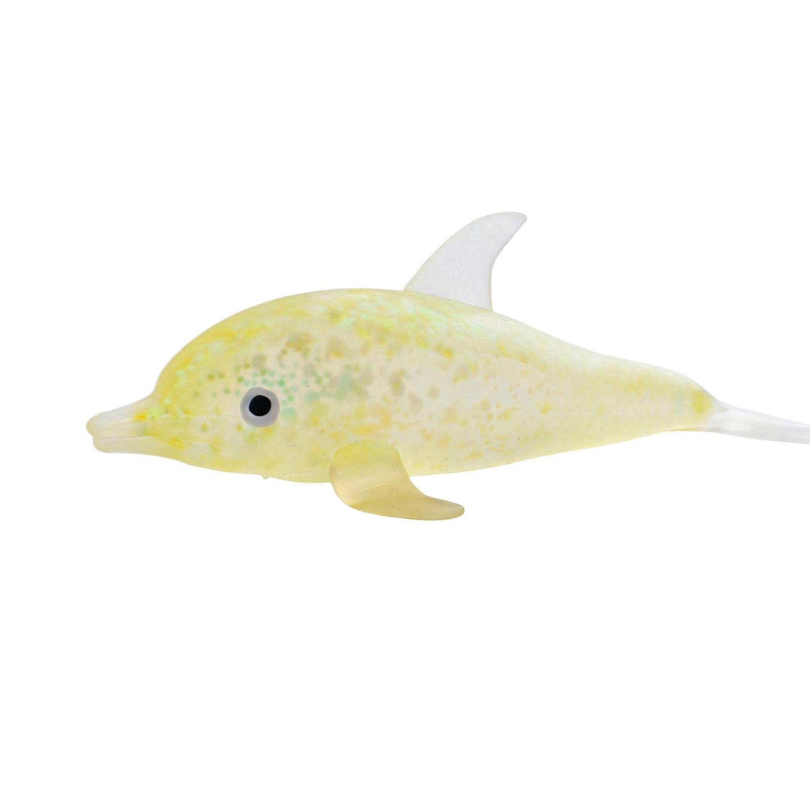 Adorable Dolphin Squeezable Toy Popular Online: A Stress Relief Toy For Students Maltose-textured Dolphin With Slow For Stress Relief жёлтый