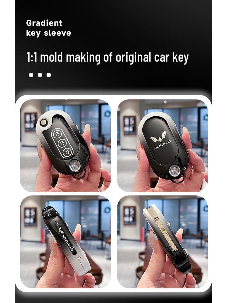 Wuling Hongguang Mini Key Cover for 22 Macaron Models & Baojun Gameboy Mini Metal