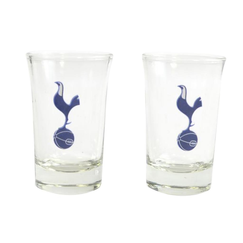 Tottenham Hotspur FC Home Word Mark Shot Glasses (Pack Of 2)