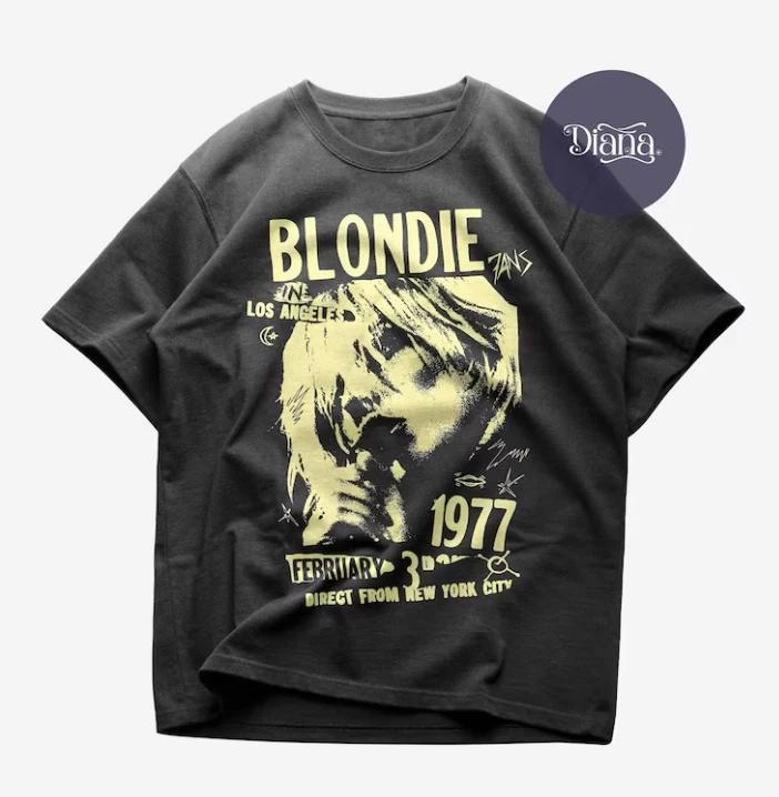 Blondie T-Shirt - Rock Music Shirt 4XL
