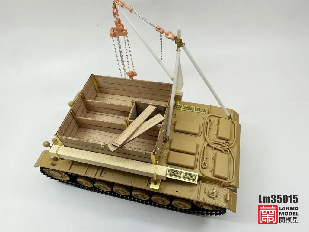 Lanmo Model Type 3 Tank Recovery Vehicle Conversion Set for Type 3 Tanks Plastic Model Parts 1/35 LANLM-35015