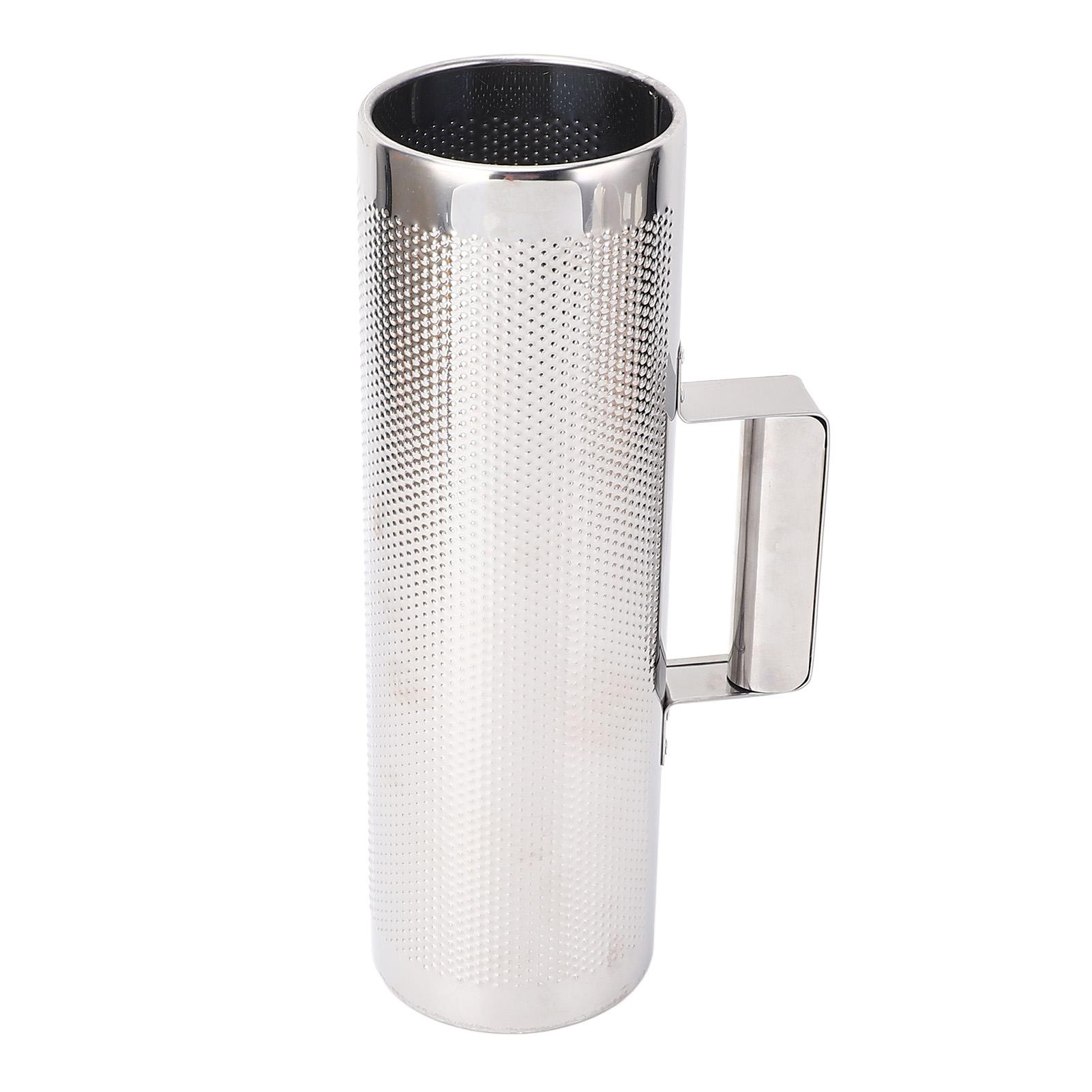 Инструмент Гуиро 32x10 см Нержавеющая сталь Латиноамериканский ударный инструмент Металлический гуиро-шейкер со скребком