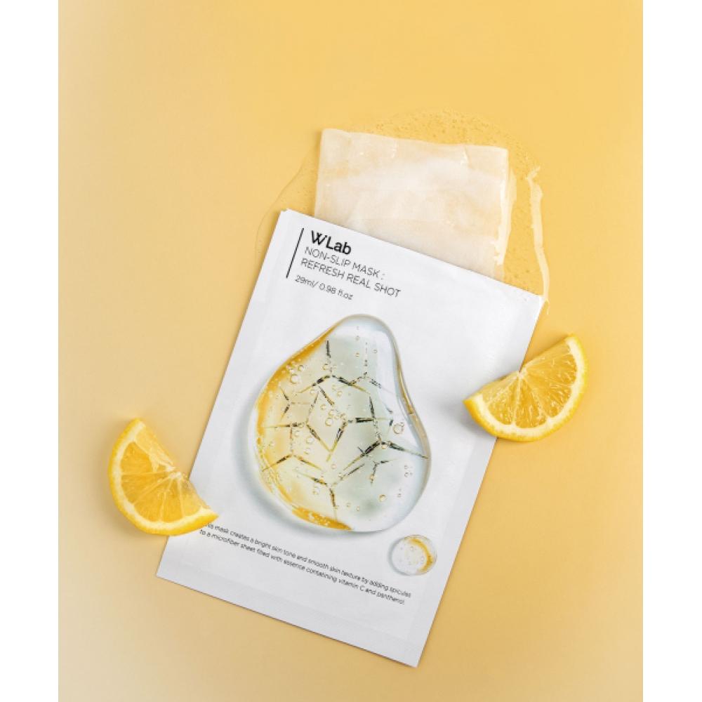 Choose 10 Wlab Non Slip Masks  Cooling Hyaluronic Acid Collagen Milk Refreshing Serial Shot 