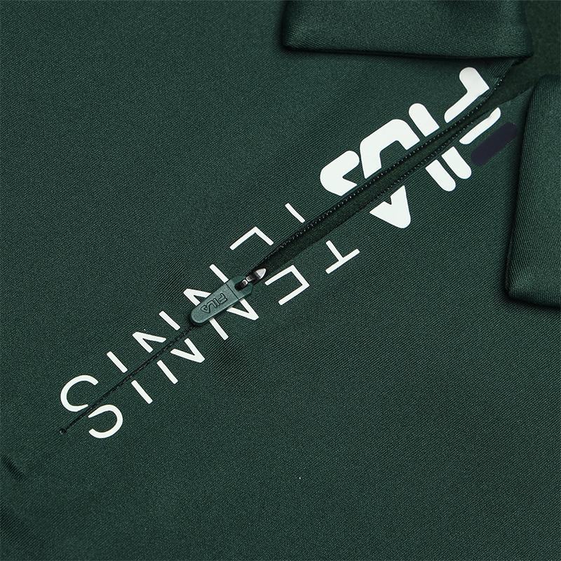 New FILA Polo Shirt Men's Ocean Green A11M513218FDG