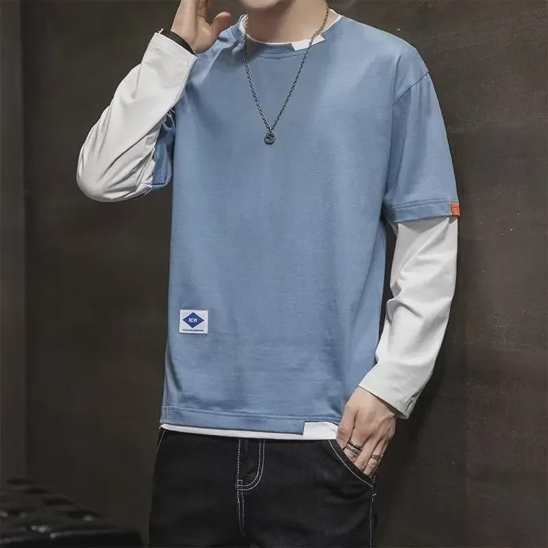 Schmutzabweisende Workwear-Sweatshirts für Herren – Frühling/Herbst, große Langarmshirts