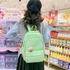 Schoolbag Japanese Ins Wind Soft Girl Cute Girl Double Shoulder Back Small College Student Lightweight Mommy Bag Backpack Small Schoolbag Female