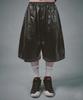 Nainneoscheu Glossy Foreder Wide Shorts_Black