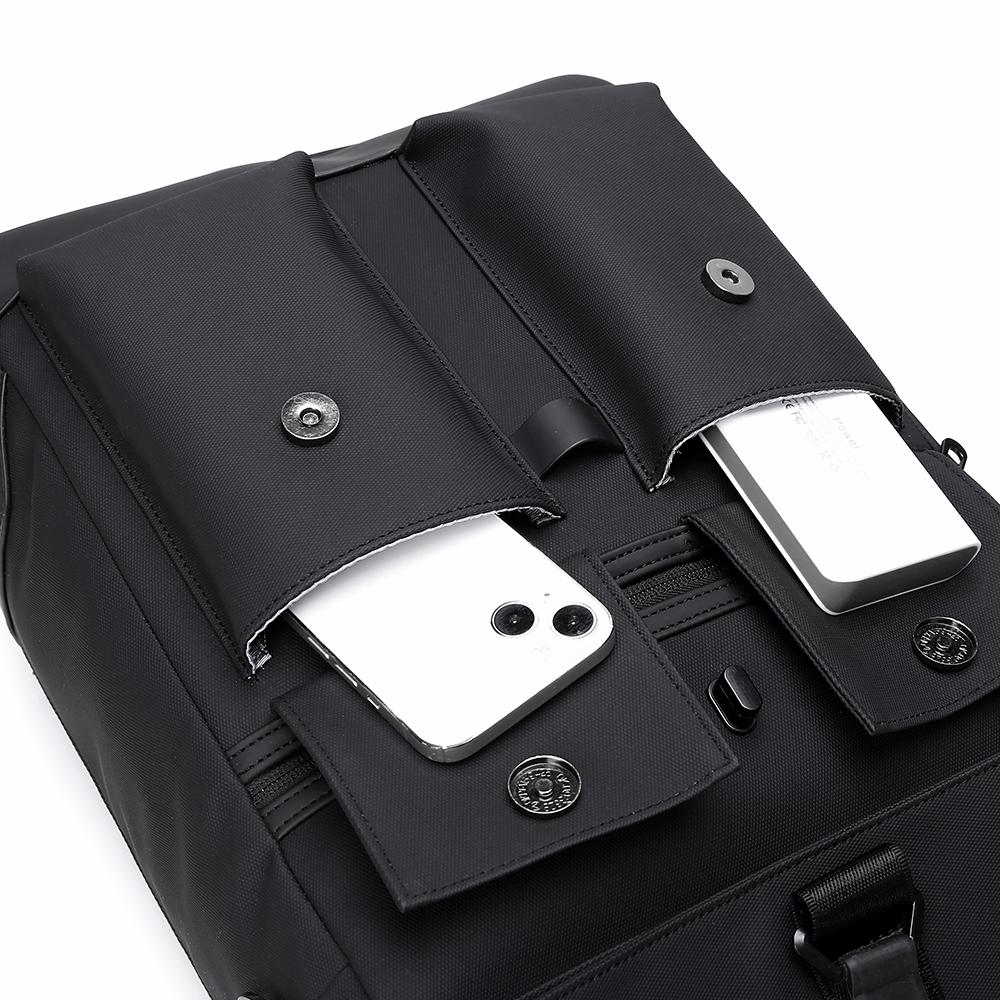 Men's Casual Business Backpack Travel Large Capacity Backpack Student School Bag