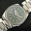 GENUINE VINTAGE SEIKO 5 AUTOMATIC JAPAN 7009A MENS GREEN DIAL WATCH a701395-5 R206a-a701395