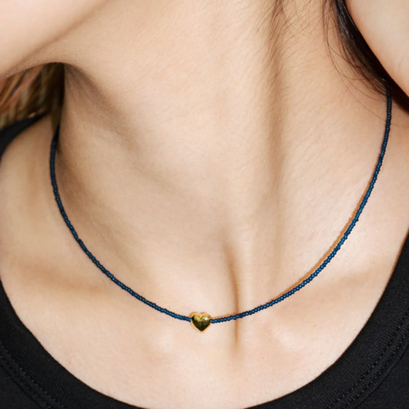OURPIERRE ROMANTIC NECKLACE BLUE