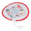 1 pcs Handheld Pocket Size Cooling Fans Collapsible Party Favor Round Fan Home Decor Foldable Fan