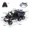 Simulation Dapen G63 Alloy Model Six-wheel Six-open Sound And Light Off-road Pickup Car Toy Boy Gift