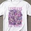 Lesby jedí co Vintage LGBT tričko, LGBT vtipné tričko, LGBT tričko, Tričko na Měsíc hrdosti, Meme tričko, Lesbické tričko, Tričko pro lesby, Gay tričko
