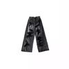 Einzigartige coole zerrissene Jeans Damen Sommer Distressed Amerikanischer Stil Schlaghosen Lockere Passform Vielseitige Straight Leg Lange Hose