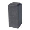 Retro Design Tea Cans Frosted Surface Square Shape Metal Cans Tinplate Material Fine Sand Texture Storage Jar Piggy Bank