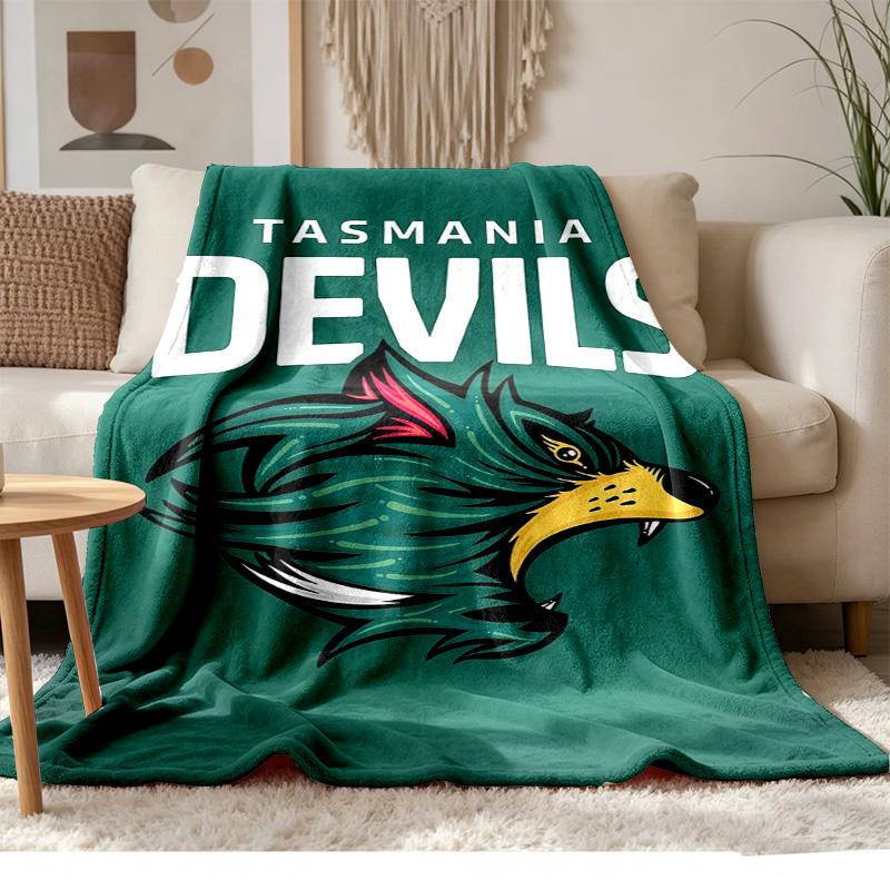 Tasmania Devils Soft and comfortable flannel Suitable for sofas living rooms outdoor camping travel and also makes a great anniversary gif
