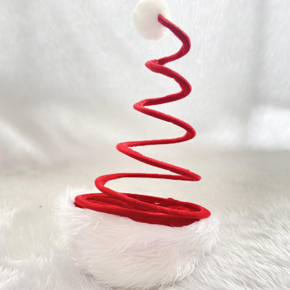 1pcs Christmas Hat Headwear Spring Christmas Hat Soft Lightweight Party Decoration Xmas Costume Santa Hats Festive Party Favor
