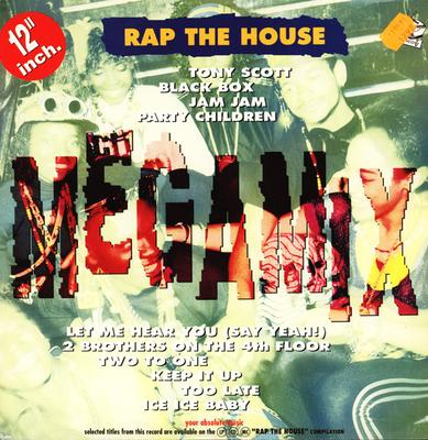 Disco de 12 polegadas VÁRIOS - Rap The House Megamix MIX534 Discomagic Reco 1991 Itália Dance & Eletrônica Usado