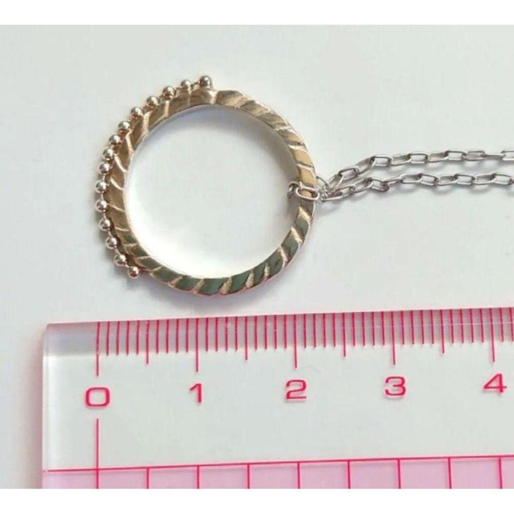 Used [Limited time price reduction] MOSCHINO ring chain necklace