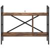 Bookshelf Smoked Oak 75 x 30 x 58.5 cm Wood Based Material