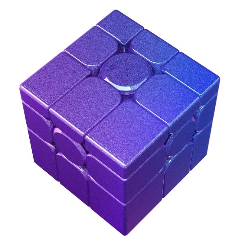 

Зеркальный куб GAN 3x3x3, УФ-магнитный скоростной куб, головоломка, логические игры, игрушки для начинающих, подарки для детей