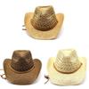 Straw Hat For Men Summer Sun Protection Wide Brim Traveller Accessory