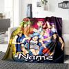 Customiz Name Personality Kuroko's Basketball Blanket Soft &Warm Sofa Office Bed Travel Lunch Break Blanket, Gift Suitable All Seasons