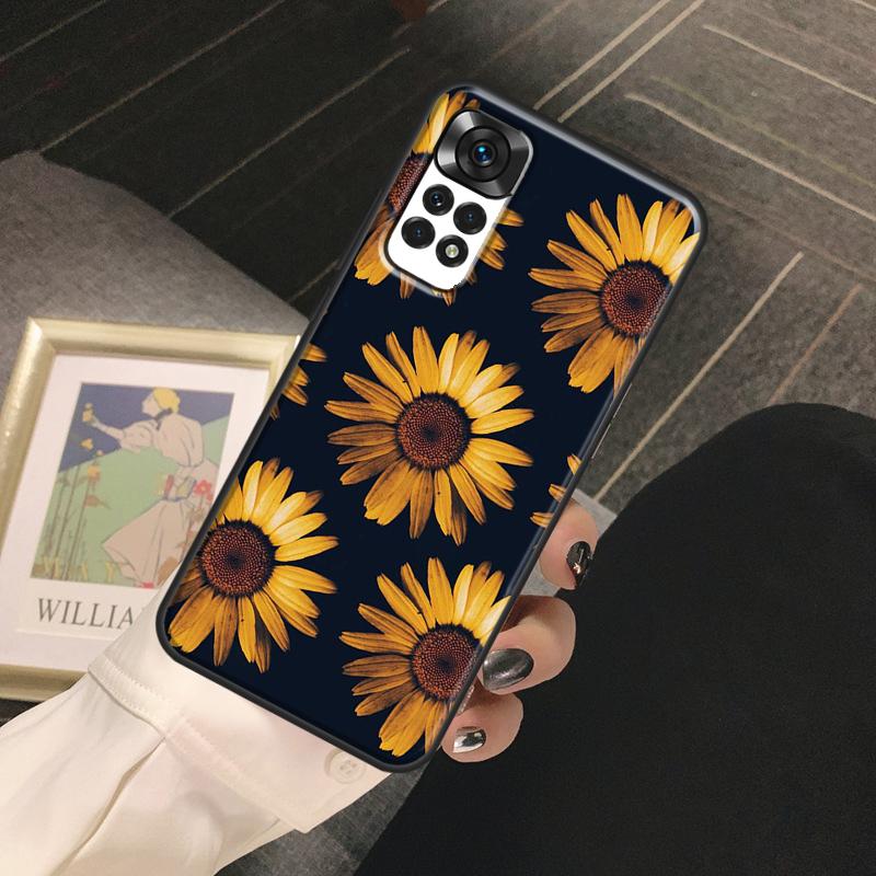 Sunflower Funda For Xiaomi Redmi Note 14 9 10 11 12 13 Pro 9S 10S 11S 12S Redmi 13C 10C 12C 14C Case