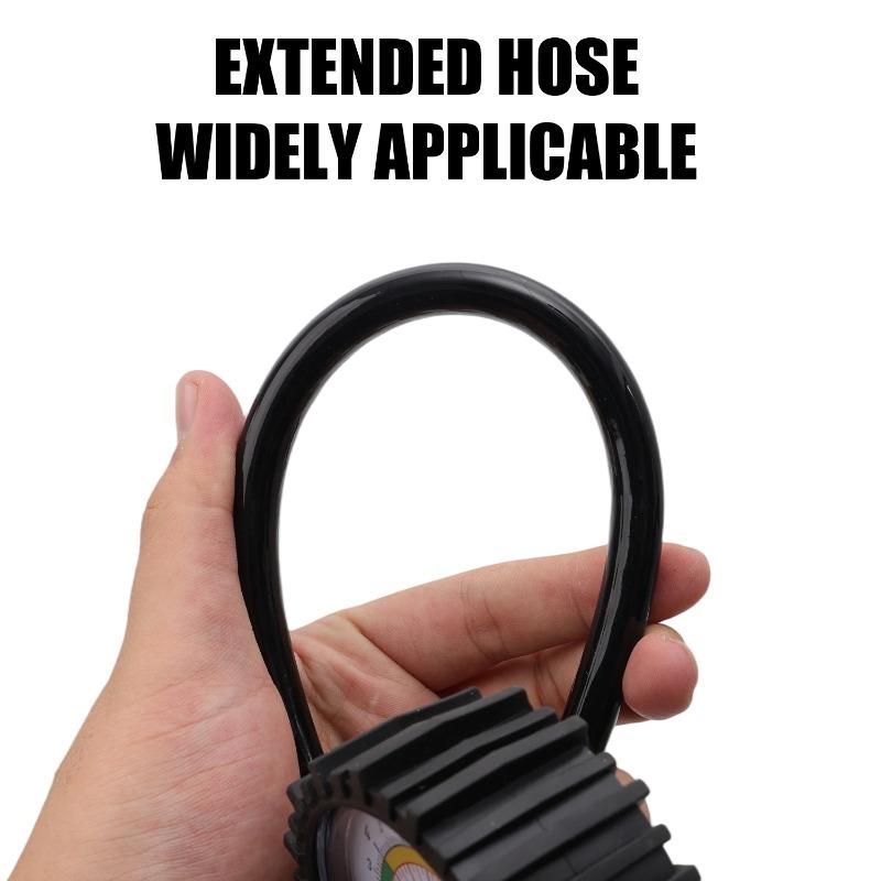 Air Compressor Pump Tool Multi-function Tire Pressure Monitor Car Motorcycle Tire Pressure Gauge 3in1 Dial Gauge Inflator Tester