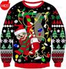 3D Printed Xmas Sweatshirts Mens Ugly Christmas Sweater Funny Fashion New In Sweaters Ugly Sweaters Christmas Jumper Men Clothes