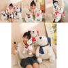 Polar Bear Plush Toy Christmas Edition With Short Plush For Kid And Holiday Gift