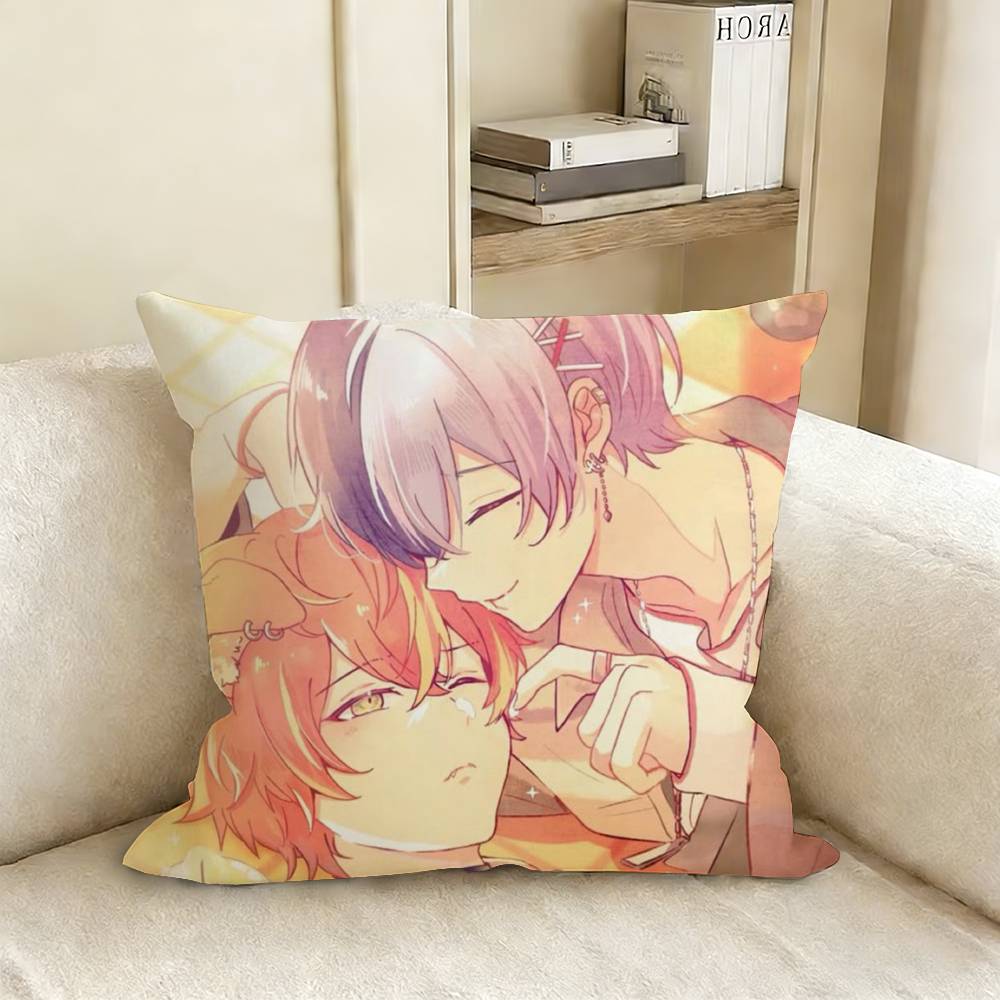 A-Akitoya Akito T-Toya Pillow Case Living Room Sofa Cushion Cover Suitable For Home Bedroom Room Decoration