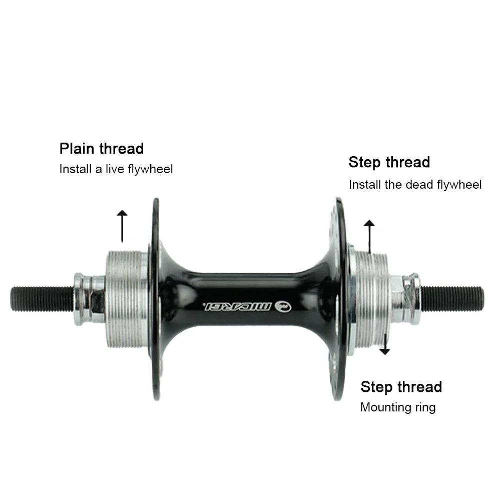 Fixed Gear Fahrrad Freilauf Ritzel Nabe Verriegelung 1 Gang Fixie Fahrrad Gewinde Lockringe 13T 14T 15T 16T 17T 18T