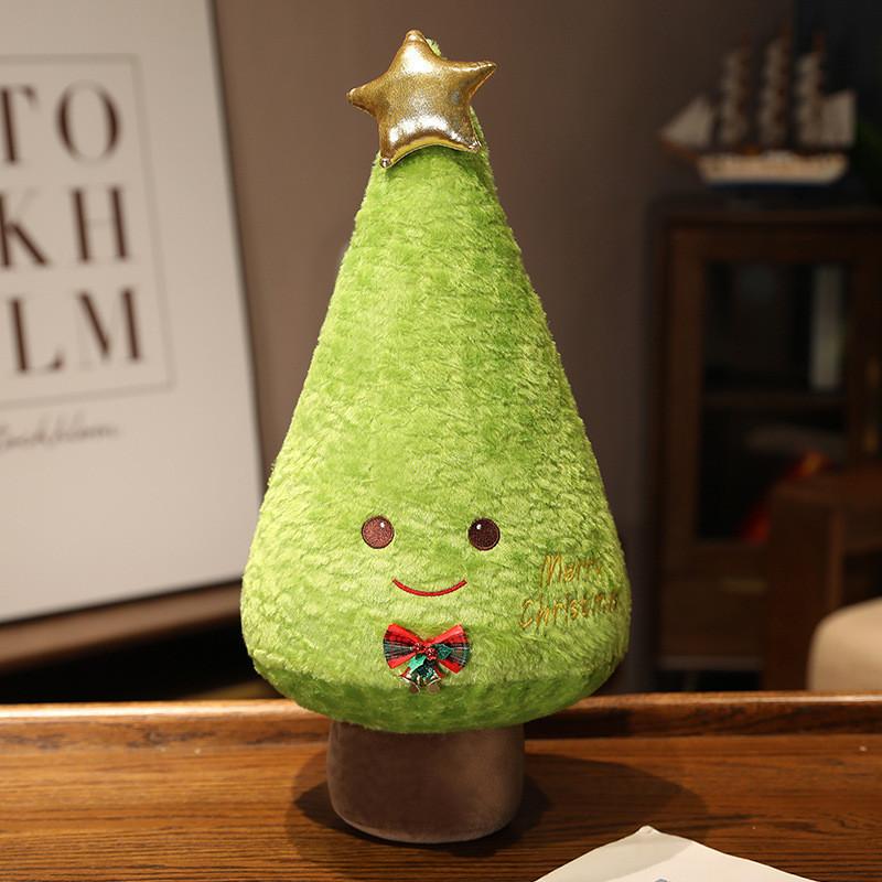 Plush Christmas Tree Toy Cartoon Stuffed Doll Bedroom Decoration Kids Gifts