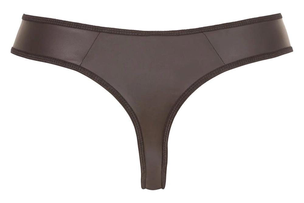 Svenjoyment - Sexy Men's Thong With Shiny Zipper 2XL