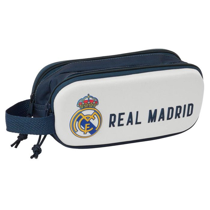 Real Madrid White 3D Pencil Case 21 CM - 2 Cpt